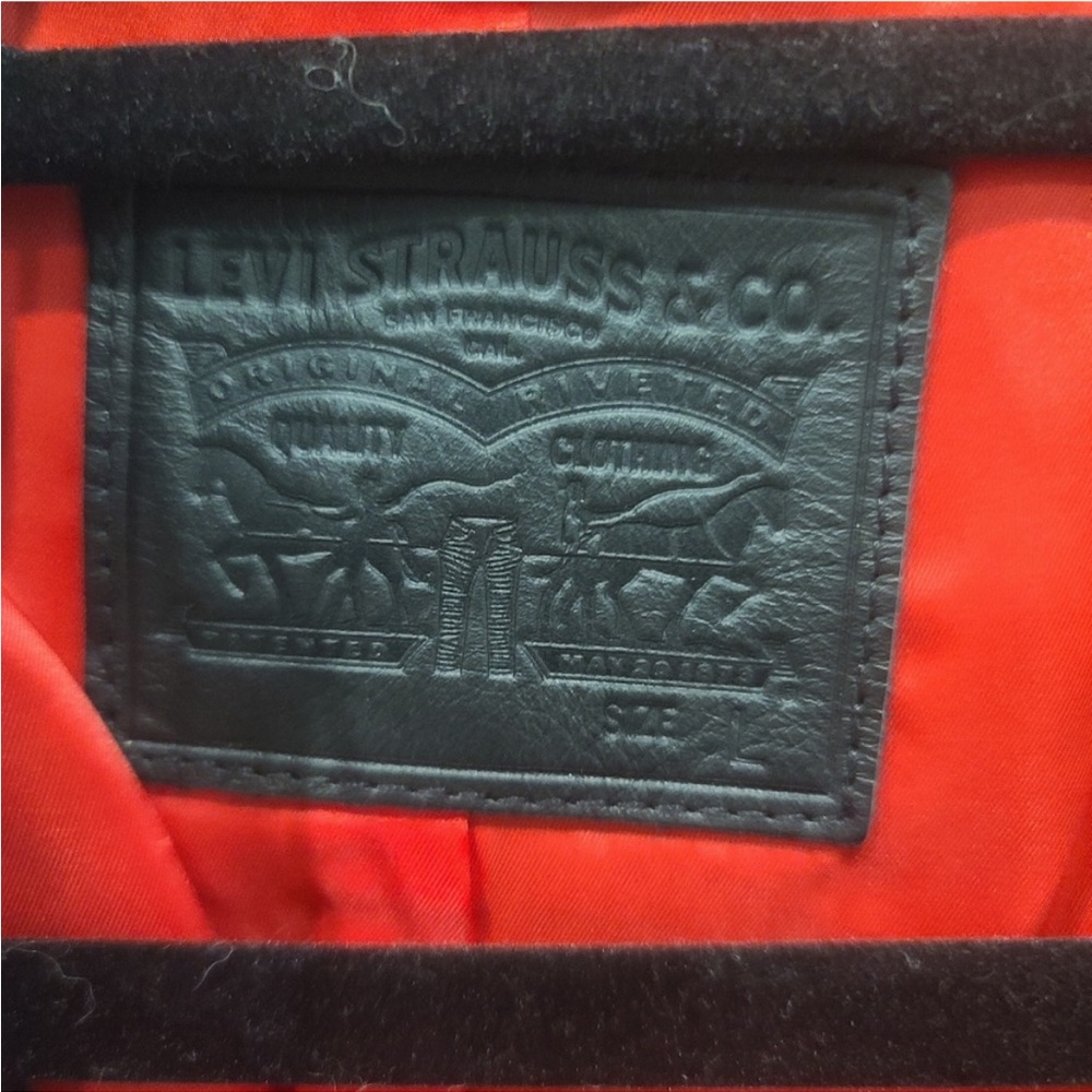 Levi's Leather Jacket - image 3